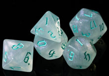 Sparkle Dust with teal ink