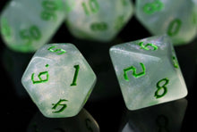 Sparkle Dust with green ink