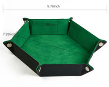 Hexagonal Dice Tray (green)