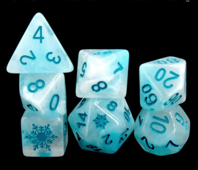 Snowflake Glow (blue)