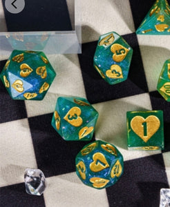 True Love (green and gold)