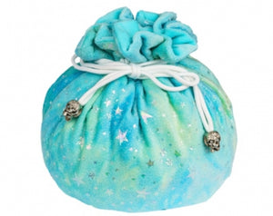 Starry Pocket Dice Bag (turquoise mix)