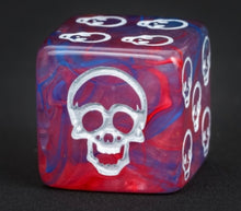Set of 6 Skull D6s