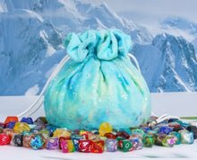 Starry Pocket Dice Bag (turquoise mix)