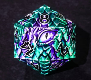 Eye of the Dragon (purple and green)