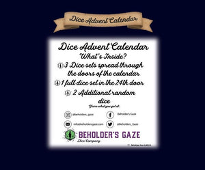 Dice Advent Calendar 2025 - pre order