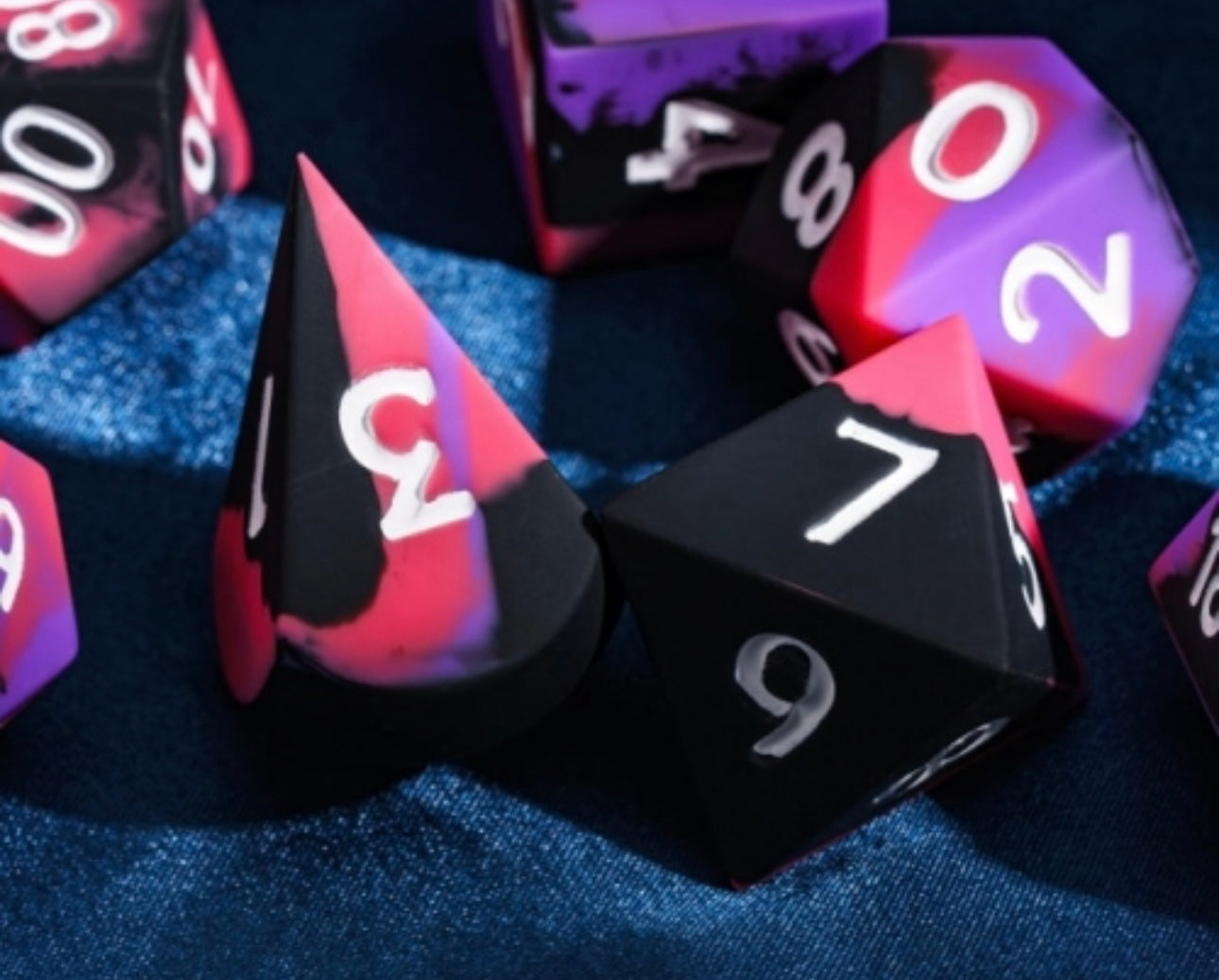 Enigmatic State (large silicone dice set)