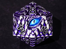 Eye of the Dragon (silver and purple)