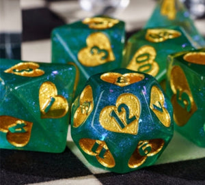 True Love (green and gold)