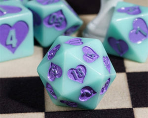 True Love (turquoise and purple)
