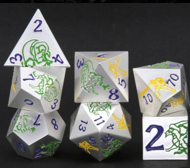 The Battle (silver/green/yellow)
