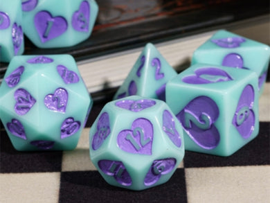 True Love (turquoise and purple)