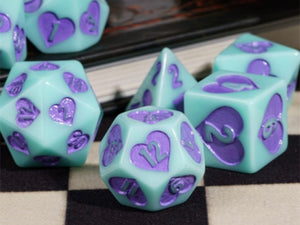 True Love (turquoise and purple)