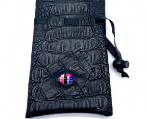 Dragon Eye Dice Bag (purple)
