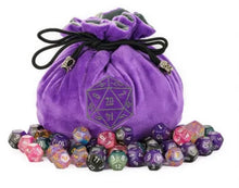 Purple Pocket Dice Bag