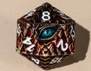 Eye of the Dragon (black, gold and red)