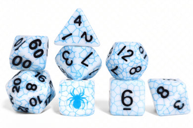 Spider’s Web 8pc set (pale blue)