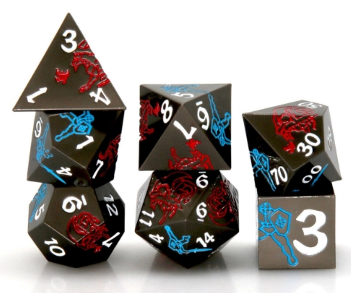 The Battle (black/red/blue)
