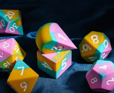 Colour Me Happy (large silicone dice set) - pre order