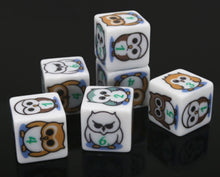 Set of 6 Cute Owl D6s