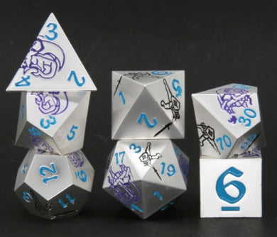 The Battle (silver/purple/black)