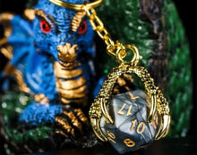 Dragon Claw Keyring (black/grey)