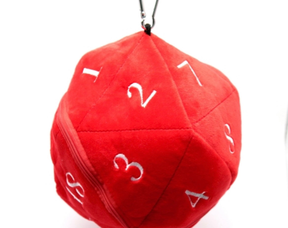 D20 Dice Bag (red)