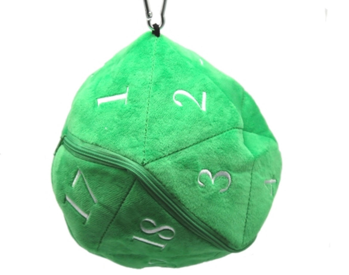 D20 Dice Bag (green)
