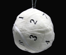 D20 Dice Bag (white)