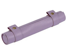 Faux leather dice scroll (purple)