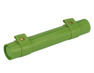 Faux leather dice scroll (green)