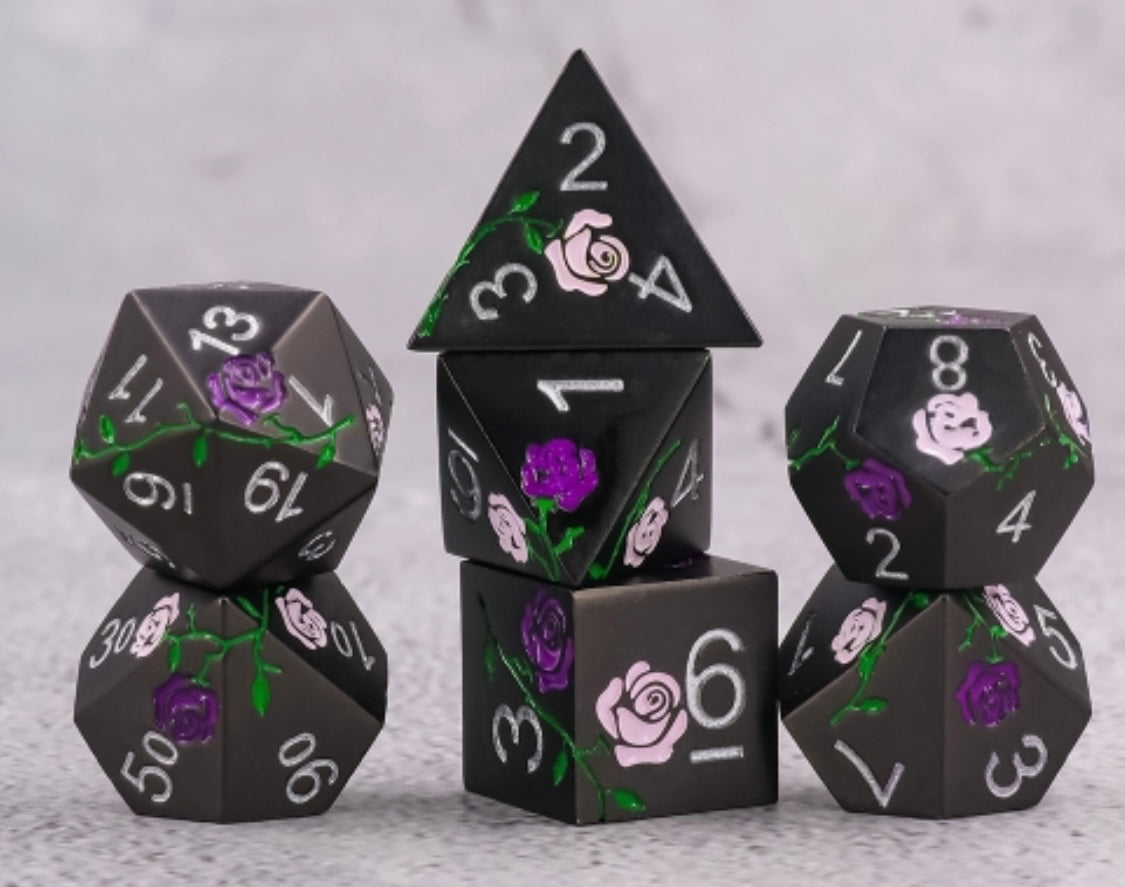Romance (black, pink and purple)