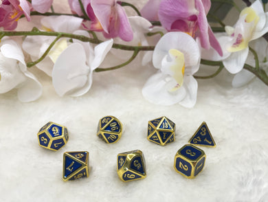 Mini Metal - Blue and gold
