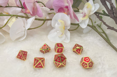 Mini Metal - Red and gold