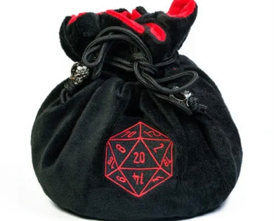 Black Pocket Dice Bag