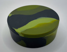 Round Silicone Dice Box - camouflage