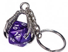 Dragon Claw Keyring (purple) -