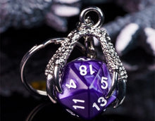 Dragon Claw Keyring (purple) -