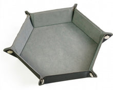 Hexagonal Dice Tray (grey)