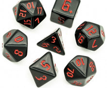 Black Opaque with red ink