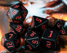 Black Opaque with red ink