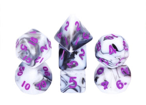Mini Dice - Black/White