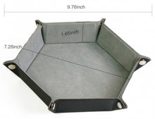 Hexagonal Dice Tray (grey)