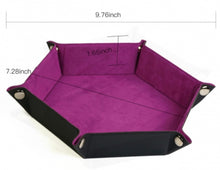 Hexagonal Dice Tray (purple)