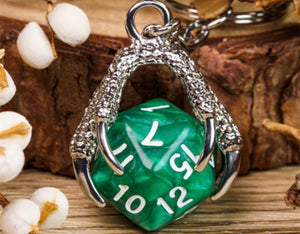 Dragon Claw Keyring (green)